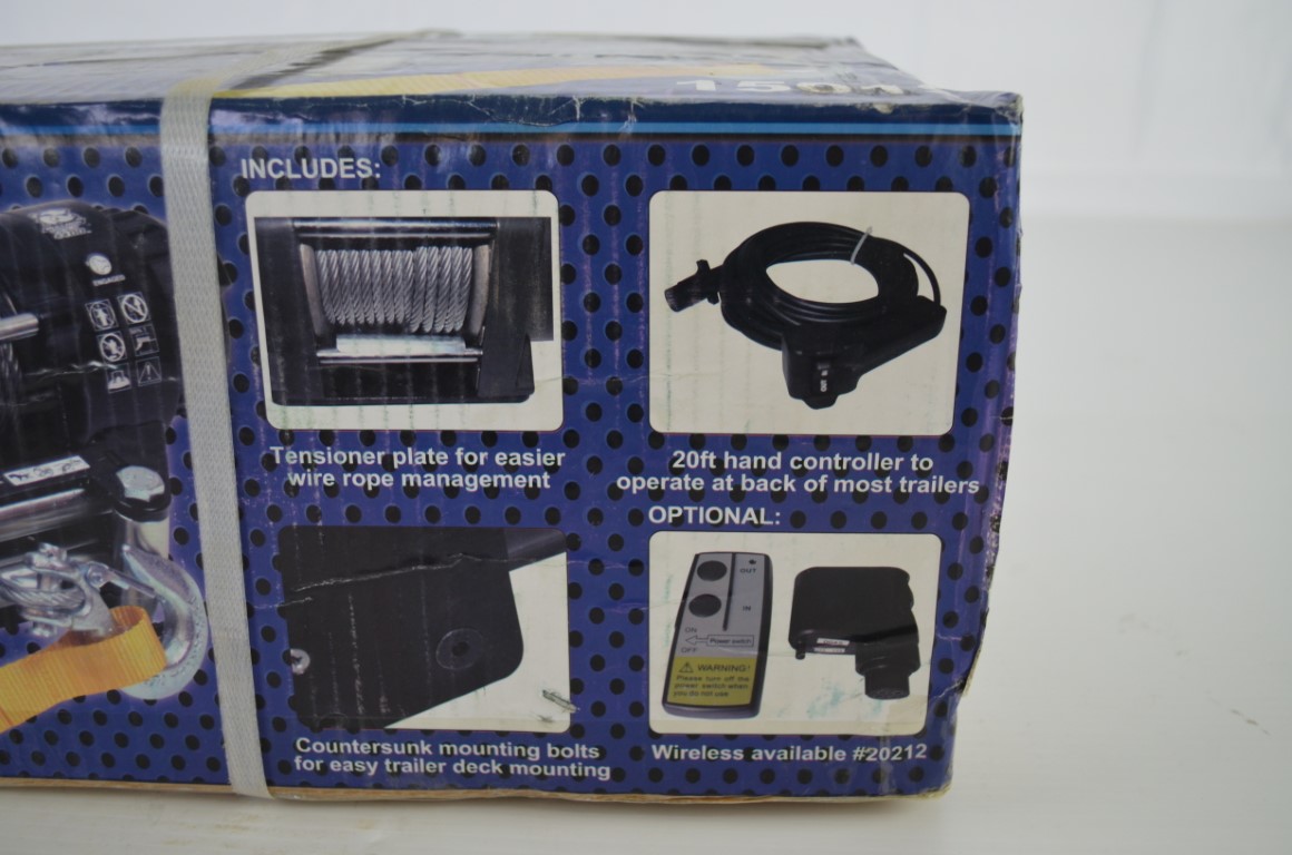 一 Bulldog 4400lb winch, part number BUL15019 - Image 3