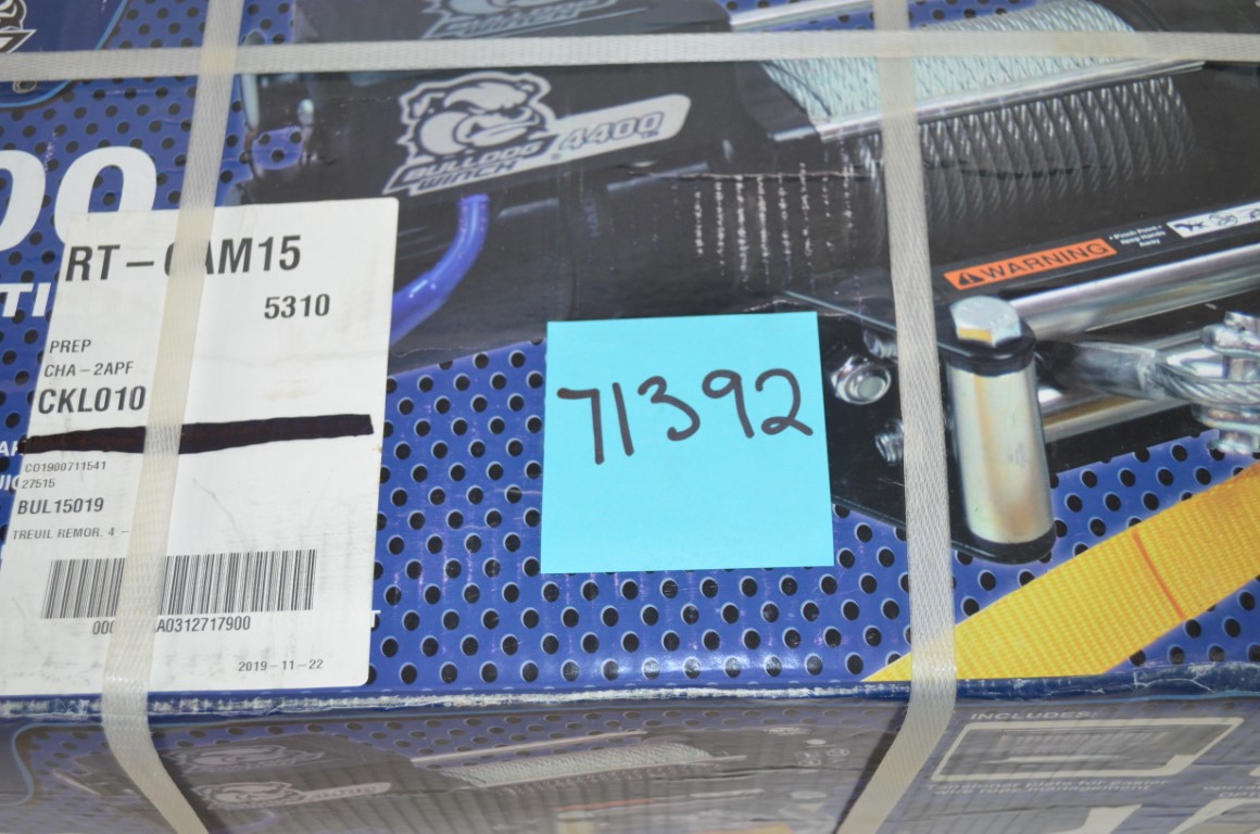 一 Bulldog 4400lb winch, part number BUL15019 - Image 4