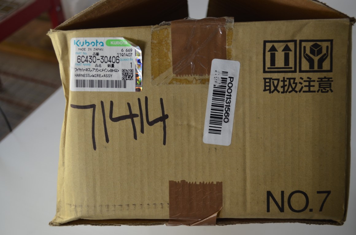 一 Kubota harness wire assembly, part number 6C430-30406 - Image 6