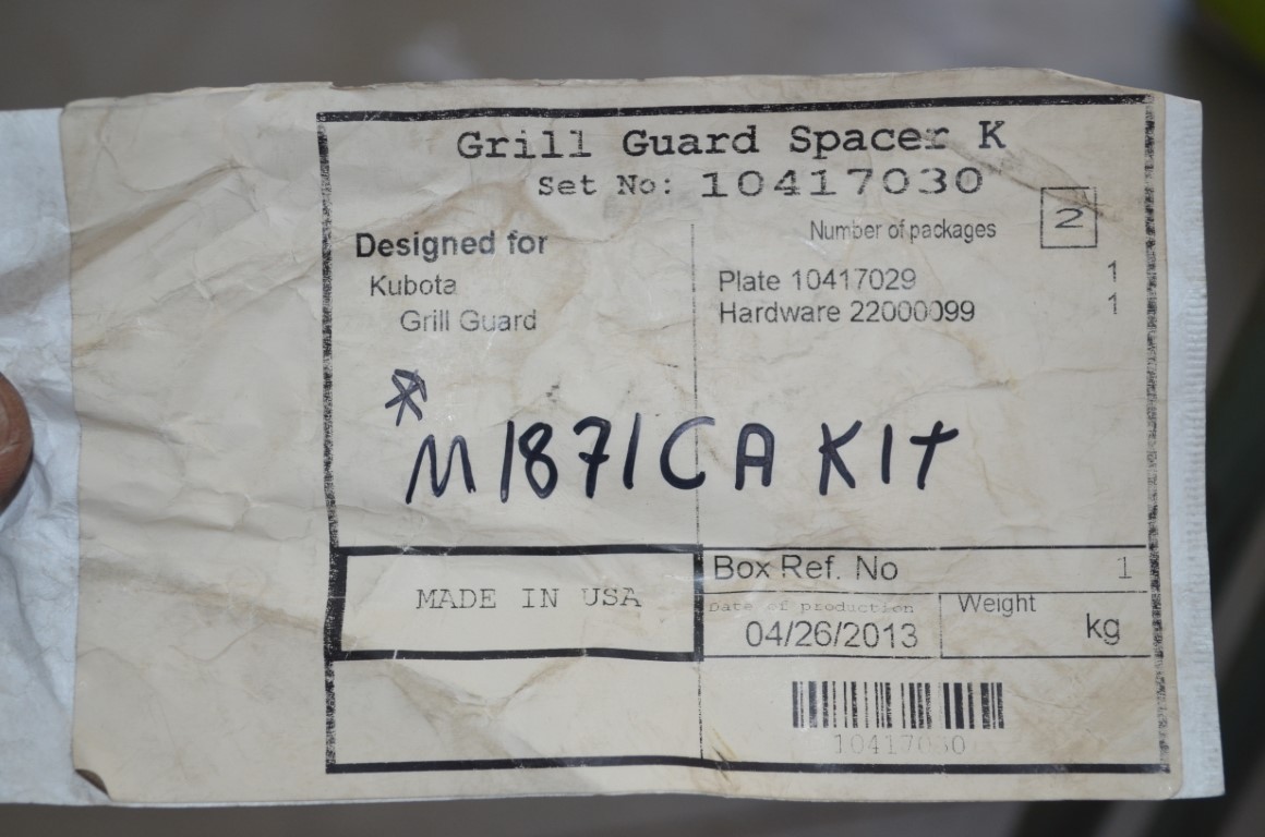 Alo grill guard spacer kit, part number M1871CAKIT - Image 6