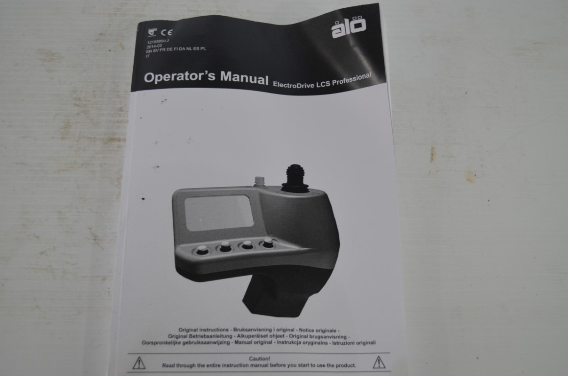 一 Alo hydraulic vavle and electric drive, LCS professional joystick, NEW, part number M6553 - Image 8