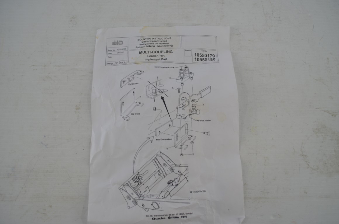 一 Alo single point hydraulic connector, part number M108 - Image 11