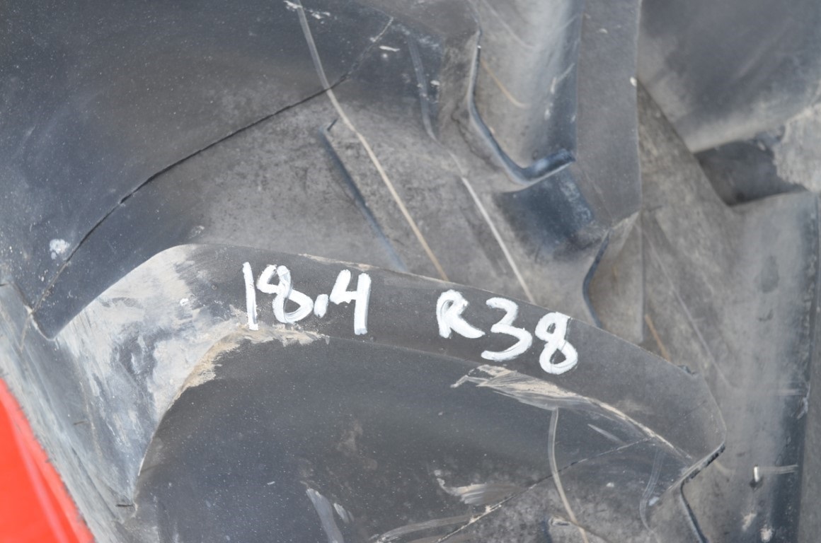 Michelin 2- 18.4x38 tires on 8 bolt steel rims, 8 5/8" pilot, 10 3/4" bolt circle - Image 7