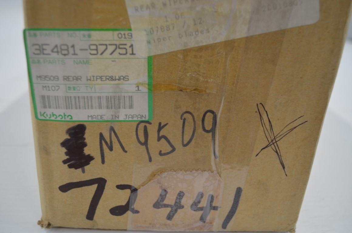 一 rear wiper kit to fit Kubota M8200, M9509, 3E481-9775-0 - Image 4