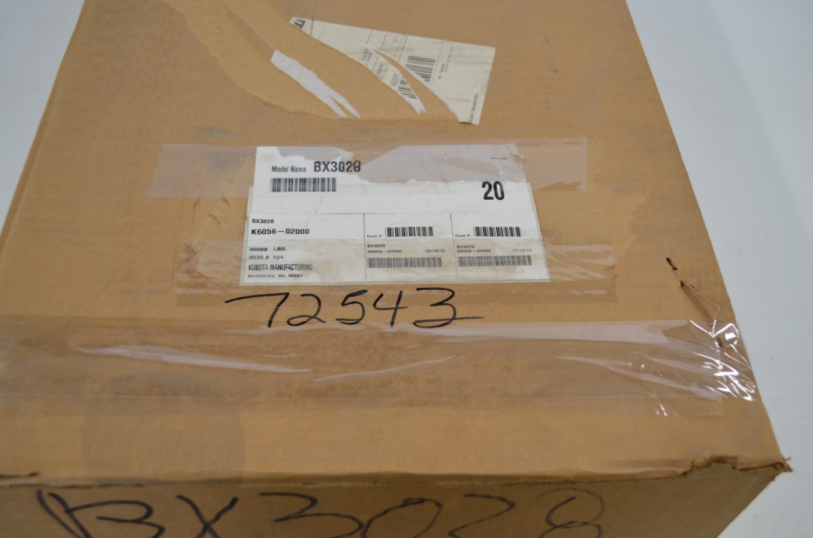 一 Kubota BX3028 boot kit, fits RCK48P-18BX, RCK54P-23BX, part number K6056-02000 - Image 4