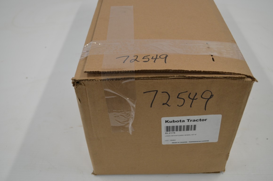 一 Kubota BL2178 lawn detaching wheel kit, fits B2778, B2779, L2162, L2164 rotary brooms - Image 3