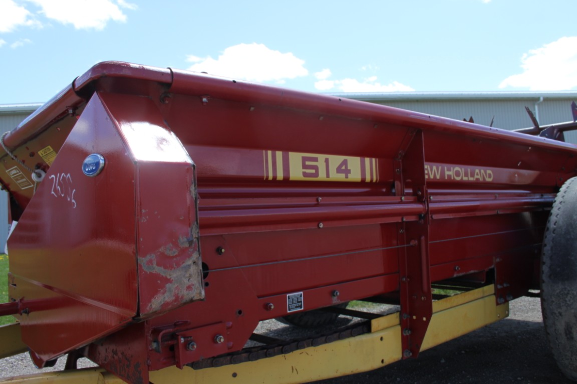 New Holland 514 manure spreader, top beater, very nice - Image 13