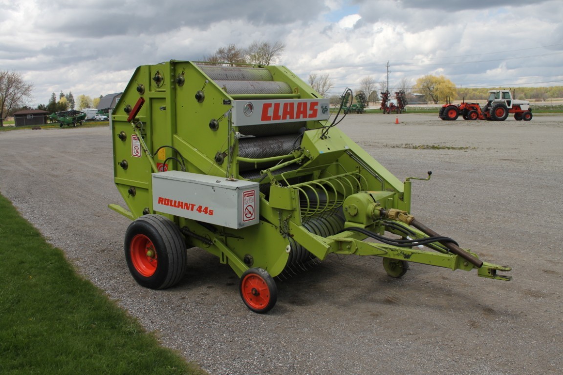 Claas 44S Rollant round baler, twine, one owner - Image 4