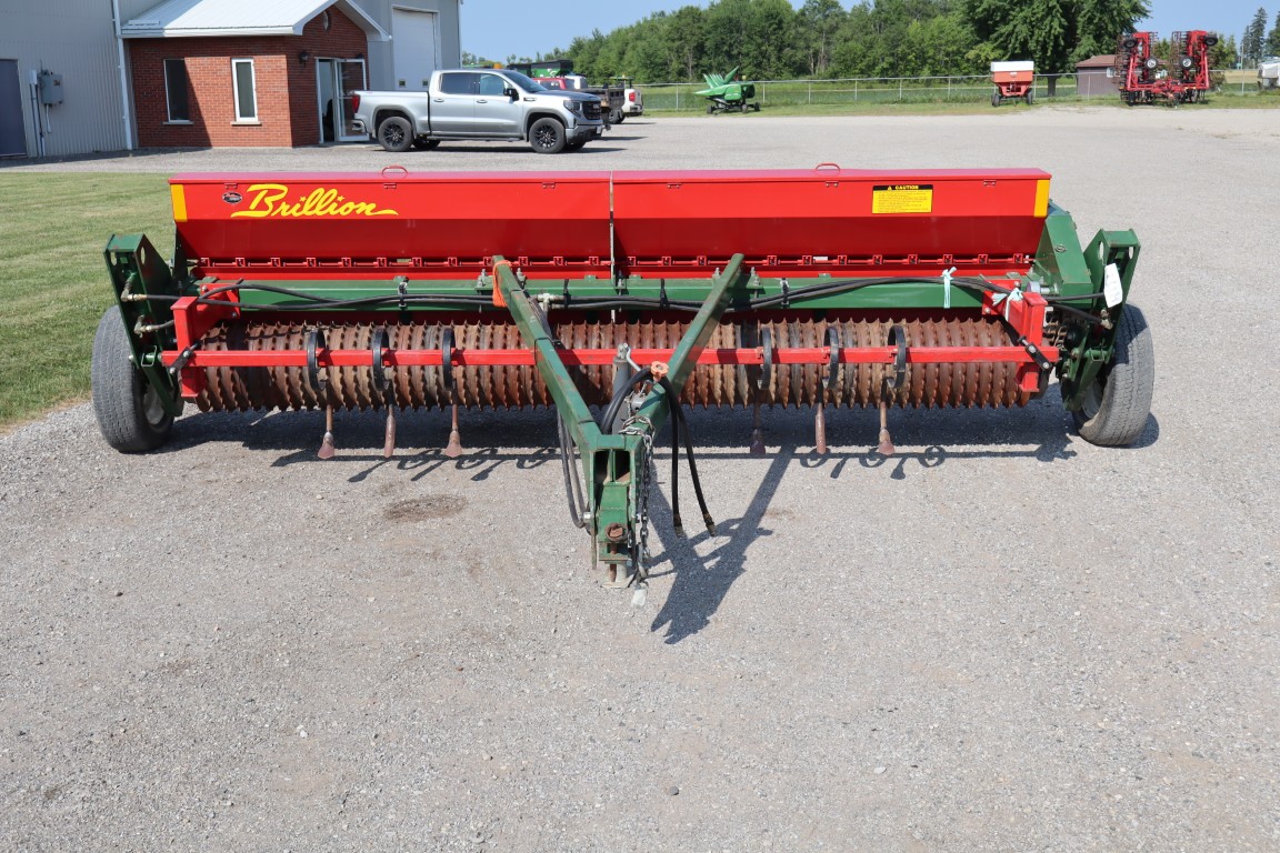 Brillion SS-12 12' grass seeder, hydraulic lift, 572 acres, local trade - Image 3