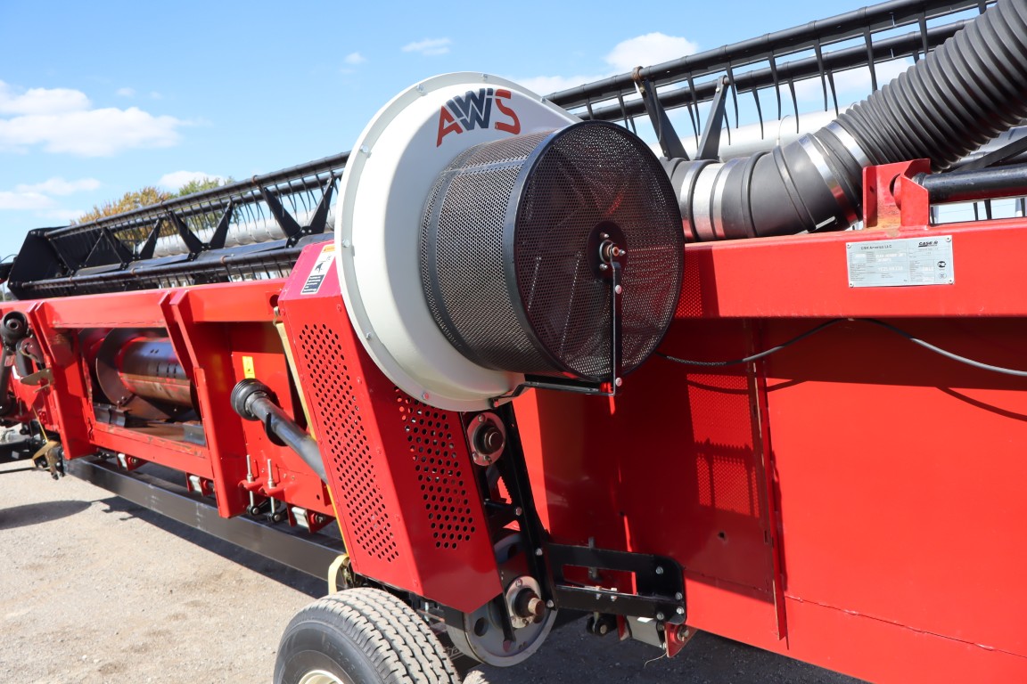 Case/Int 3020 30' flex head. AWS air reel, flagship hook-up, full figer auger, 3" knife - Image 15